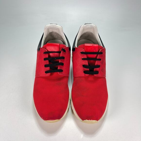 Louis Vuitton Fastlane Sneaker Red Black Luxury Designer Shoes Men\'s Size 8.5 main image 13